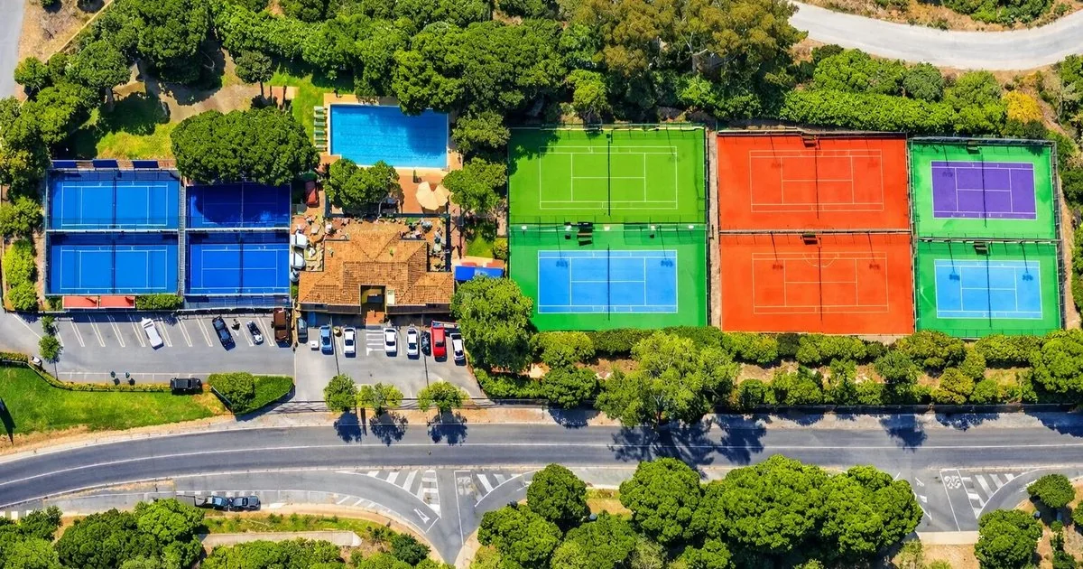 Vista aérea del Manolo Santana Racquets Club